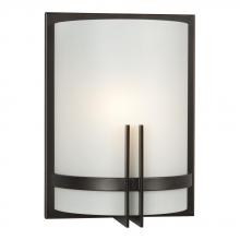 Galaxy Lighting 211690ORB - Wall Sconce - Oil Rubbed Bronze with Frosted White Glass