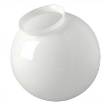 Galaxy Lighting 61035GW - 6" White Glass Globe for 3-1/4" Holder