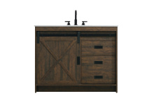 Elegant VF90542EX - Austin 42 inch Single Bathroom Vanity in Expresso