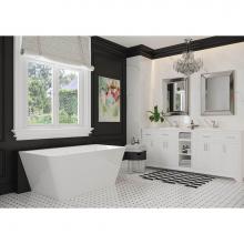 Mirolin Canada CF1027 - White Hessa Bath 66''