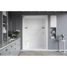 Mirolin Canada FS53RS1 - White Fl Madison 5 Multi W/Seat White Bars