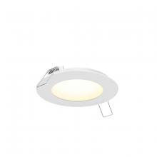 Dals 5006-CC-WH - 6 Inch Round CCT LED Recessed Panel Light