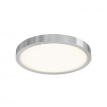Dals CFLEDR10-CC-SN - 10 Inch Round Indoor/Outdoor LED Flush Mount