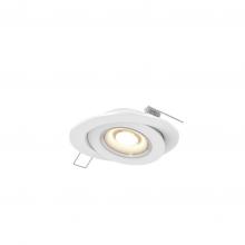 Dals FGM4-3K-WH - 4 Inch Flat Recessed LED Gimbal Light