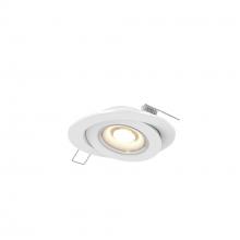 Dals FGM4-CC-WH - 4 Inch Flat Recessed LED Gimbal Light