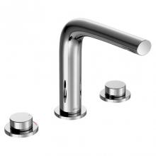 KEUCO 51515 030150 - Three hole widespread faucet 150, without pop-up, 22-7/16'' height