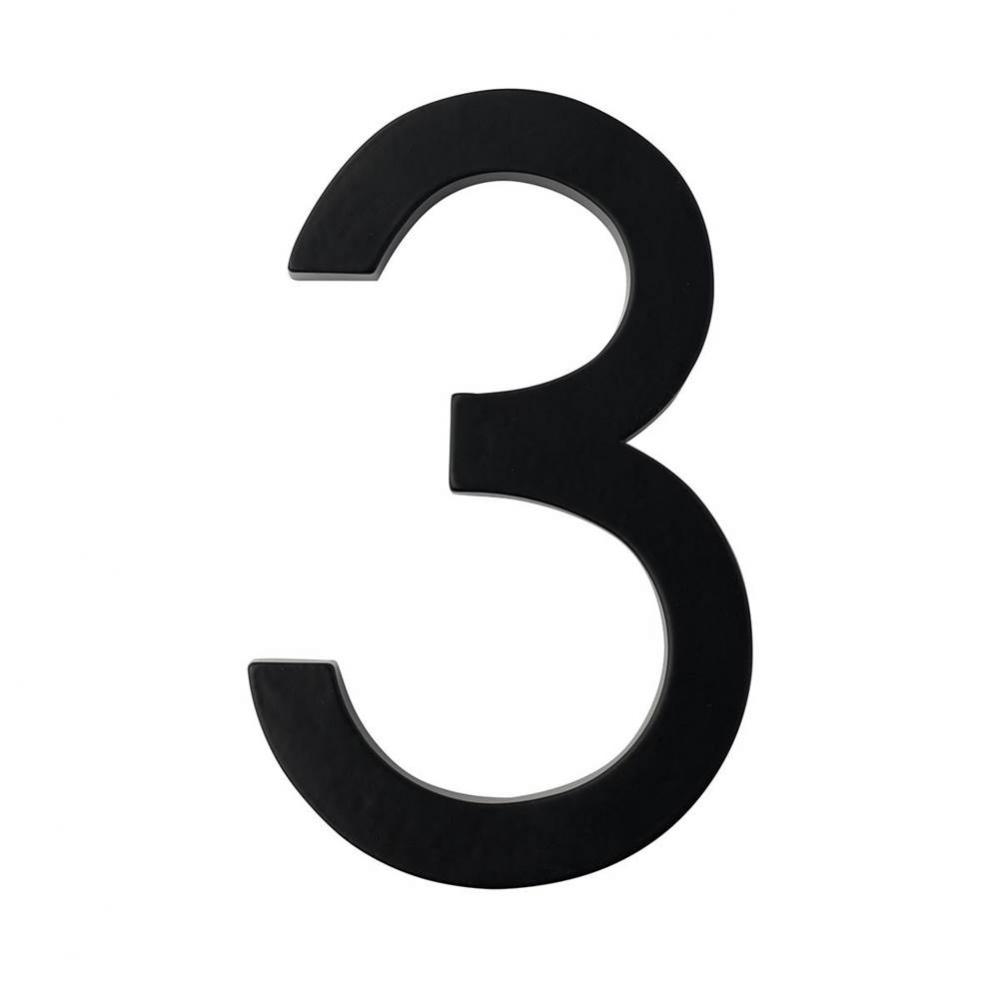 5'' DESIGNER HOUSE NUMBER, BLK No.3