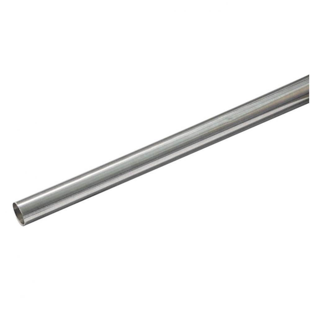 5' CrimPed Cut 304 Stainless Steel Shower Rod