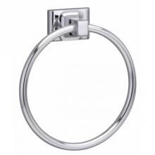 Taymor 01-9404SN - Towel Ring With Metal Ring