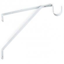 Taymor 25-2800 - Adjustable Shelf and Rod Support, White Enamel
