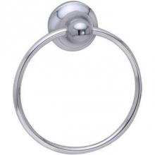 Taymor 04-4904 - Diamondback Towel Ring CH