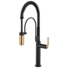 Brizo Canada 63344LF-BLGL - Litze® Semi-Professional Kitchen Faucet - Industrial Handle