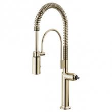 Brizo Canada 63375LF-PNLHP - Odin® Semi-Professional Kitchen Faucet - Less Handle