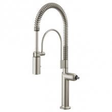 Brizo Canada 63375LF-SSLHP - Odin® Semi-Professional Kitchen Faucet - Less Handle