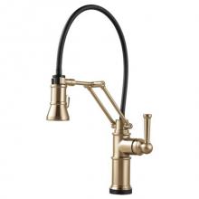 Brizo Canada 64225LF-GL - Single Handle Articulating Arm Kitchen Faucet With Smarttouc