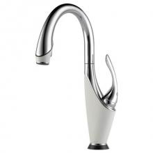 Brizo Canada 64355LF-PCMW - Vuelo Sh Pull-Down Kitchen Faucet With Smarttouch T