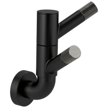 Brizo Canada 693537-BLSL - Litze® Rotating Double Robe Hook With Knurling