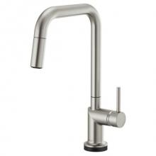 Brizo Canada 64065LF-SSLHP - Odin® SmartTouch® Pull-Down Kitchen Faucet with Square Spout - Handle Not Included