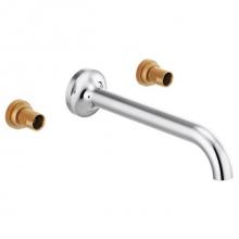 Brizo Canada T65875LF-PCLHP-ECO - Odin® Widespread Lavatory Faucet - Less Handles 1.2 GPM
