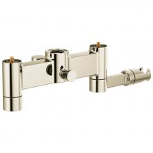 Brizo Canada T70310-PNLHP - Frank Lloyd Wright® Two-Handle Tub Filler Body Assembly - Less Handles