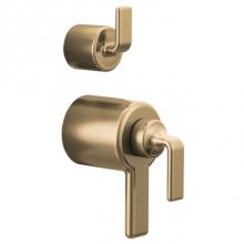 Brizo Canada HL7567-GL - Allaria™ TempAssure® Thermostatic Valve Trim with Integrated Diverter Trim Twist Lever Hand