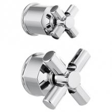 Brizo Canada HX75P76-PC - Pressure Balance Valve With Diverter Trim Handle Kit - Cross