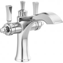 Delta Canada 856-DST - Dorval™ Two Handle Single Hole Monoblock Bathroom Faucet