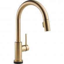 Delta Canada 9159T-CZ-DST - Trinsic® Single Handle Pull-Down Kitchen Faucet with Touch<sub>2</sub>O® Tec