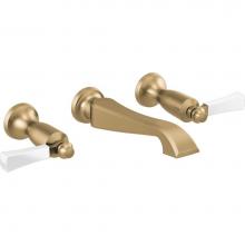 Delta Canada T3556LF-GSWL - Dorval™ Two Handle Wall Mount Bathroom Faucet Trim Only