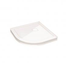 Fleurco Canada ALR40-18-B - ROUND BASE LOW-PROFILE/40''/WHITE
