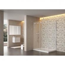 Fleurco Canada K2AP5736-35-40 - K2 SELECT 2 SIDED/57X36/BRUSHED STAINLESS/CLEAR