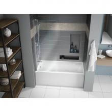 Fleurco Canada BZMO6030R-18 - MOTIF/6030/WHITE/RIGHT/WHITE DRAIN COVER