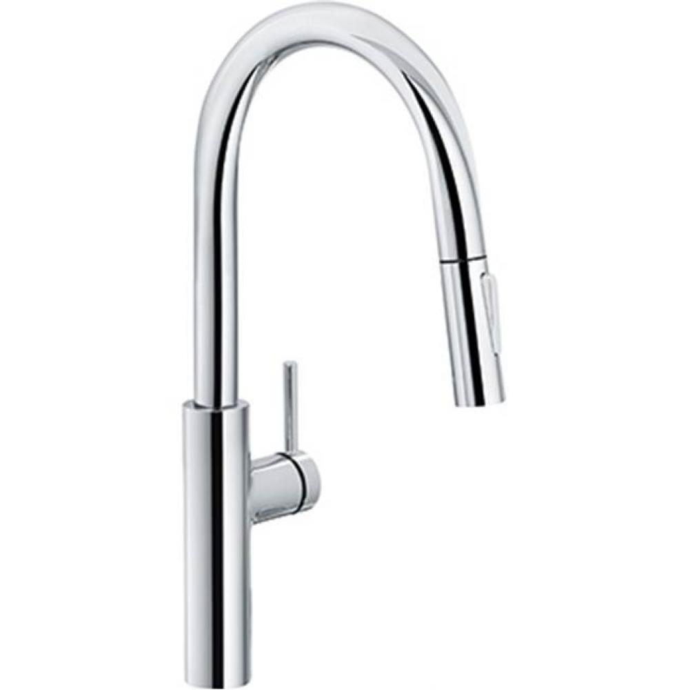 Pescara L Pull Down Faucet Polished Chrome