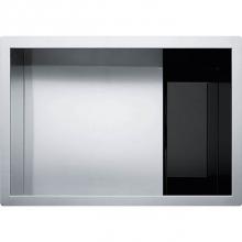 Franke Residential Canada CLV110-24-CA - Crystal Undermount Sink 16G Ss Sgl 27 Cab