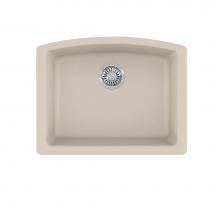 Franke Residential Canada ELG11022CHA-CA - Ellipse 25.0-in. x 19.6-in. Champagne Granite Undermount Single Bowl Kitchen Sink - ELG11022CHA-CA