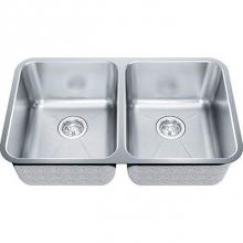 Franke Residential Canada NCX120-29 - Concerto - Undermount Sink Double Creased Bottom