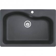 Franke Residential Canada SGR3322-1-CA - Gravity Granite - Dual Mount Sink Single - Graphite