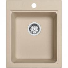 Franke Residential Canada SZCH1720-1-CA - Quantum  Granite - Dual Mount Sink Single-Champagne