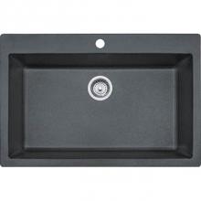 Franke Residential Canada DIG61091-GRA-CA - Primo  Granite - Dual Mount Sink Single- Graphite