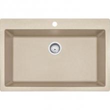 Franke Residential Canada DIG61091-CHA-CA - Primo  Granite - Dual Mount Sink Single- Champagne