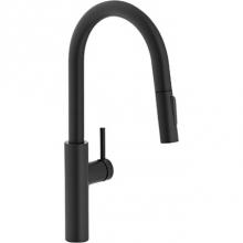 Franke Residential Canada PES-SP-SNI - Pescara L Pull Down Faucet Satin Black