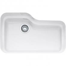 Franke Residential Canada ORK110WH - Orca Fireclay Undermount White  Sgl 33Cab