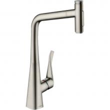 Hansgrohe Canada 73820801 - Metris Select Kitchen Faucet, 2-Spray Pull-Out