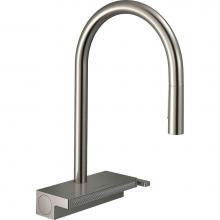 Hansgrohe Canada 73837801 - Select Pull-Down Kitchen Faucet With Satinflow Spray