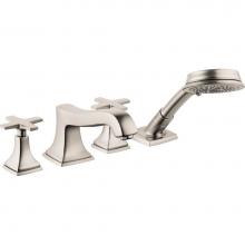 Hansgrohe Canada 31449821 - 4H Roman Tub Cross Hdl