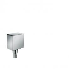 Hansgrohe Canada 26455001 - Square Wall Outlet With Check Valves