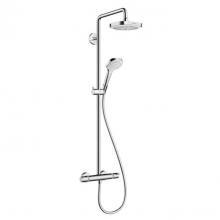 Hansgrohe Canada 27257001 - Croma Select E 180 Multi-Jet Showerpipe