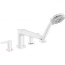 Hansgrohe Canada 71744701 - Talis E 4-Hole Roman Tub Set Trim With 1.8 Gpm Handshower