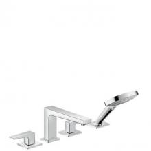Hansgrohe Canada 32557001 - 4-Hole Roman Tub Set Trim With Lever Handles