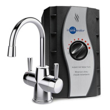 Insinkerator Canada HC250C-SS - Instant Hot & Cold Water Dispenser System, 2-Handle Drinking Water Faucet With 2/3-Gallon, Sta